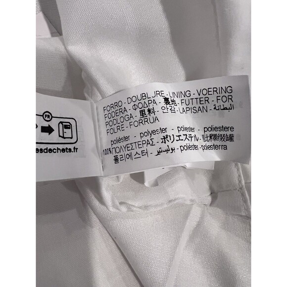 Zara strapless bow top in black and white in women size large 9003/420 - Picture 16 of 16